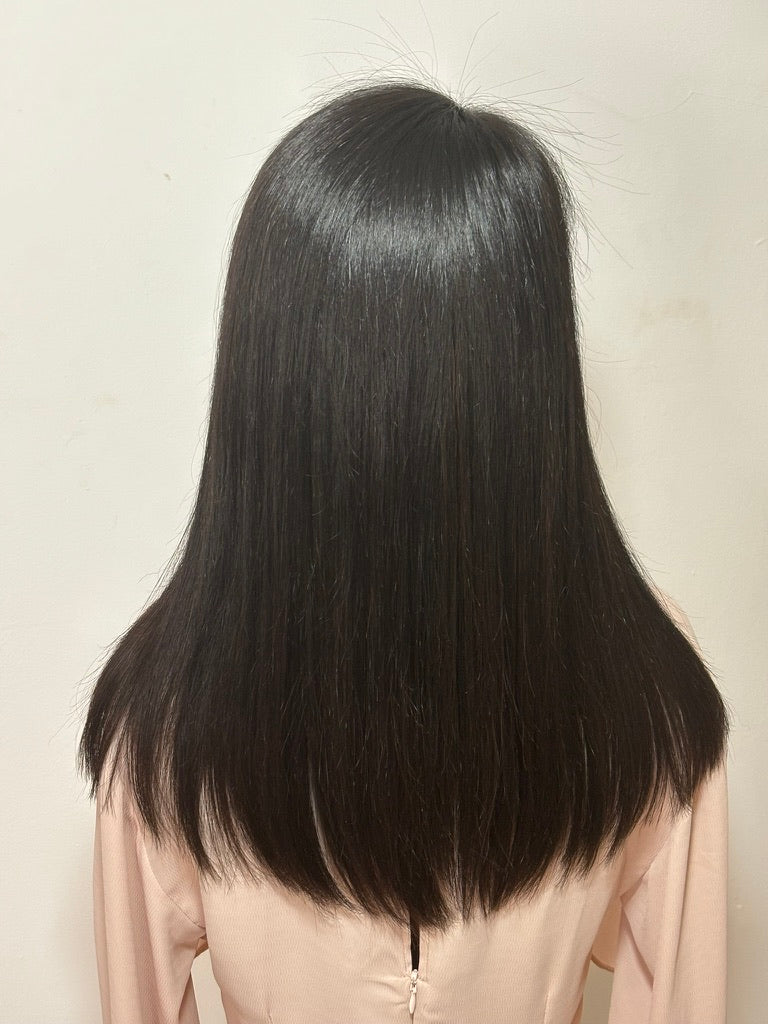 Samantha 16” Wig Dark brown beginner cap