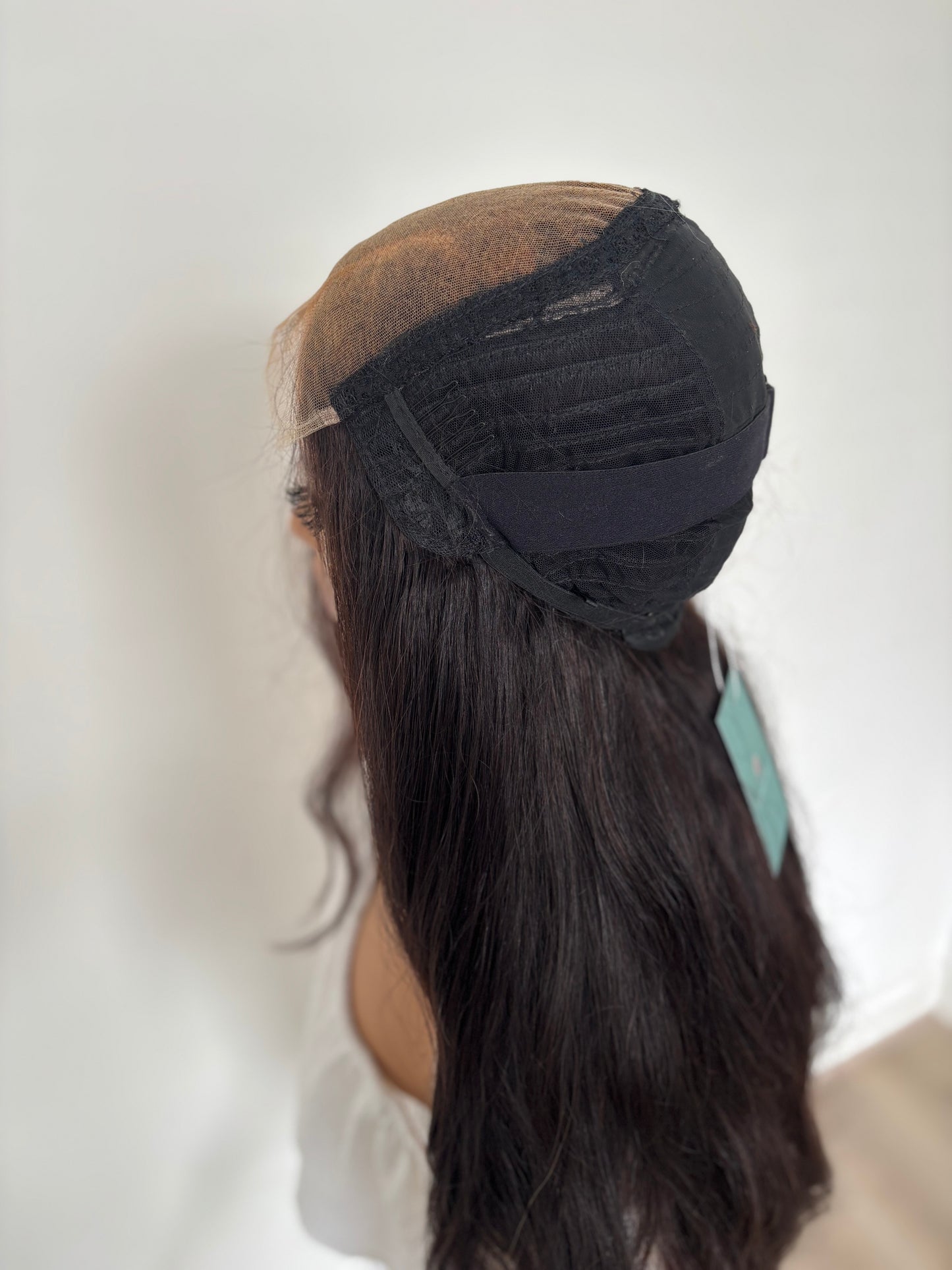 Sasha 22" Wig Dark Brown beginner cap