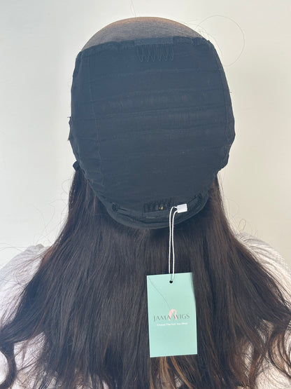 Louise 18” Wig Dark brown/Medium brown Balyage Beginner Cap